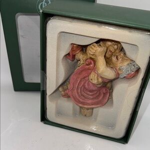 Vintage Guardian of the grapes bottle  Wine Bottle Stopper